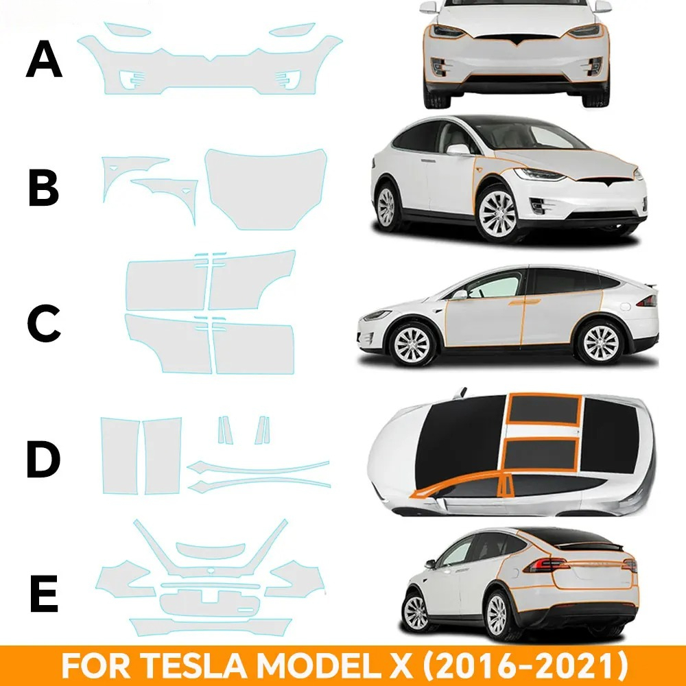 Logo Model Kit - Kit Film Pelindung Cat Transparan TPU