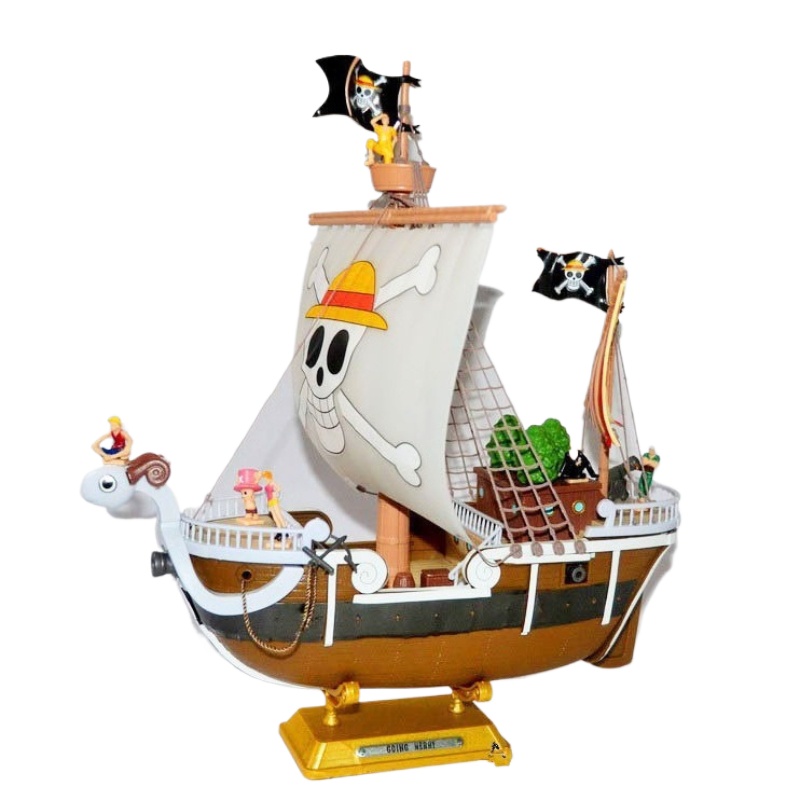 Model Kit Thousand Sunny - Koleksi Patung Figur Anime Kapal Selamat