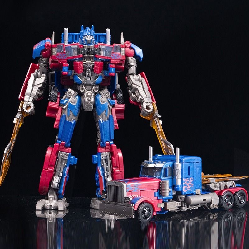 Model Kit Robot - Mainan Transformasi JiaLeHuang 8801 Optimus Prime