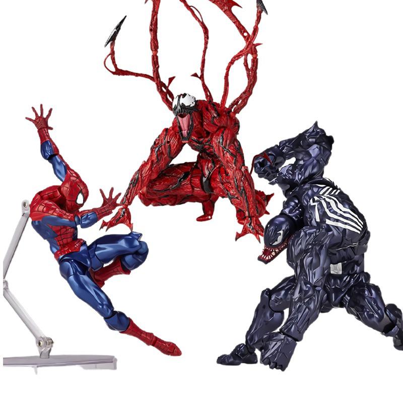 Model Kit Venom - Figur Aksi Venom Carnage dengan Bagian