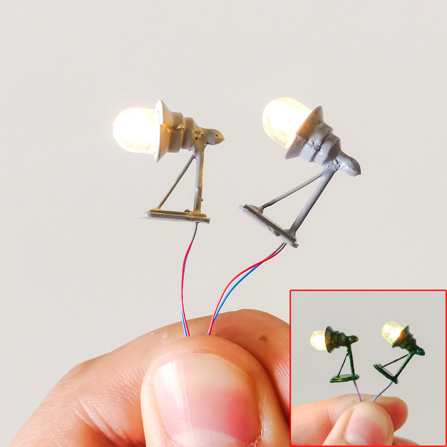 Model Kit Wall E - 2 buah miniatur 3V Led Model