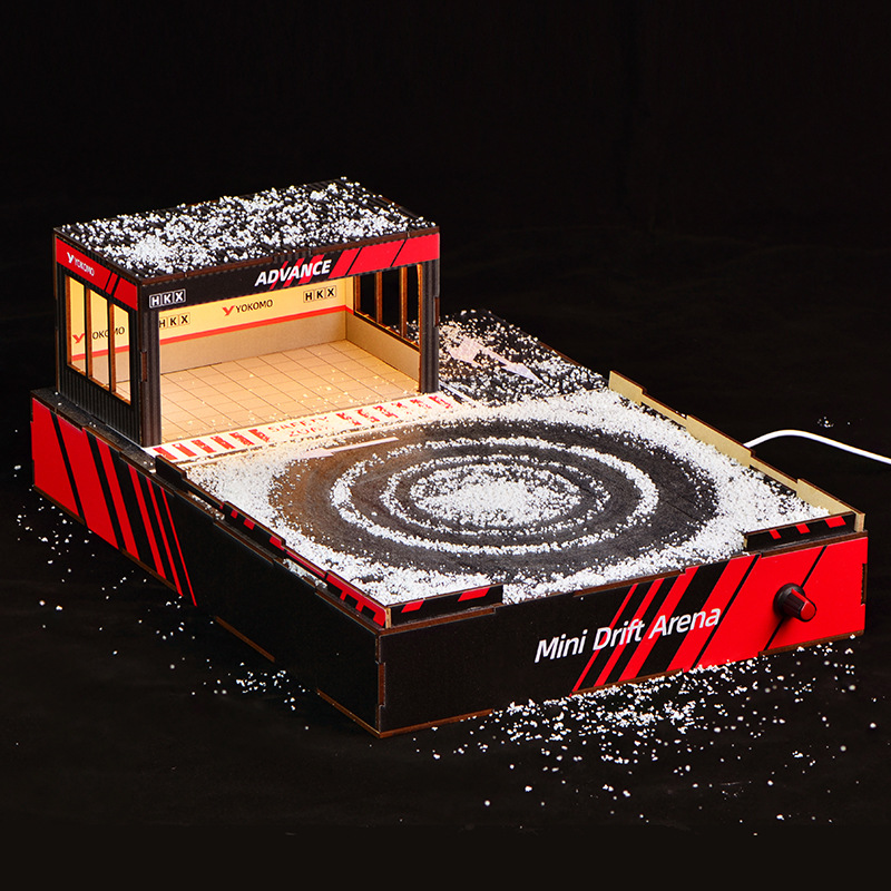 Model Kit Diorama - Diorama Trek Drift Skala 1:64 DIY