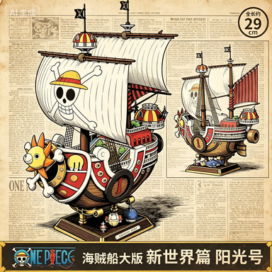 Model Kit Thousand Sunny - Penawaran Spesial Diskon Besar Bandai One