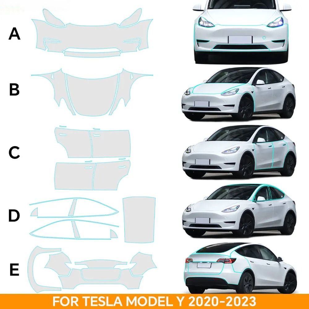 Logo Model Kit - Kit Film Pelindung Transparan Anti Gores
