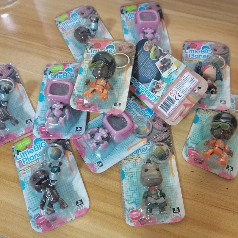 Model Kit Robot - LittleBigPlanet Sackboy Figur Anime Lucu Model