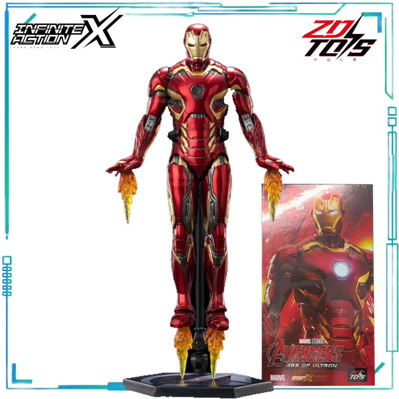 Model Kit Iron Man - ZD TOYS Asli INFINITE ACTION X