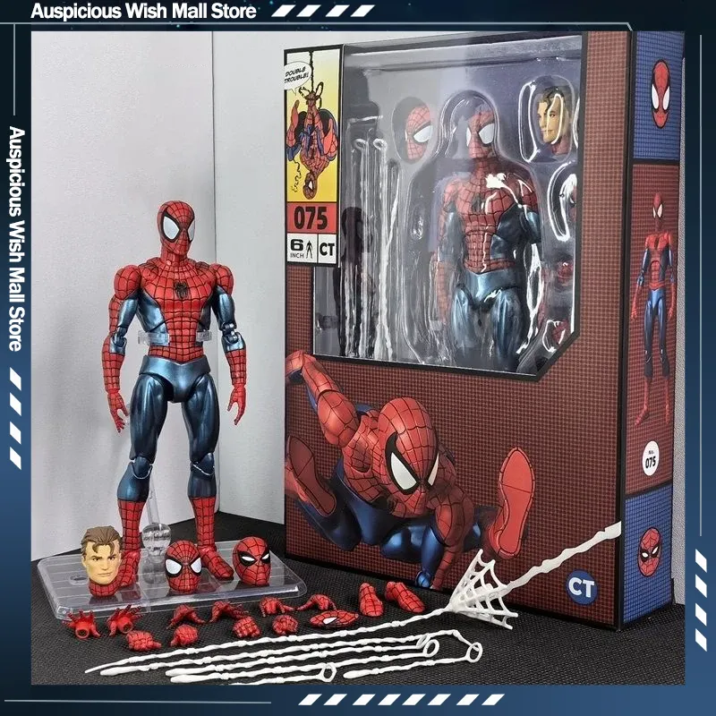 Model Kit Venom - Mainan Ct Asli Spider-Man Mafex 075/185