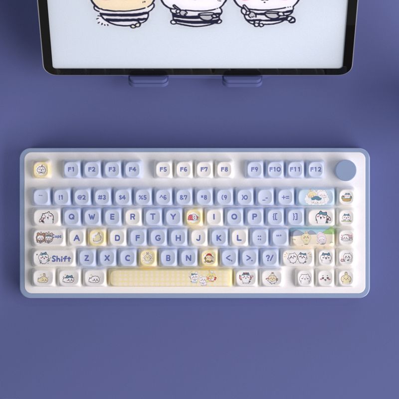 Keycaps Tema Chiikawa Kawaii L - Model Kit Mecha ulasan dan harga