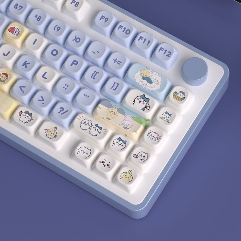 Keycaps Tema Chiikawa Kawaii L - Model Kit Mecha ulasan dan harga