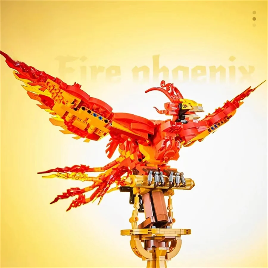 Kit Bangunan MOC Fire Phoenix  - Model Kit Harry Potter ulasan dan harga