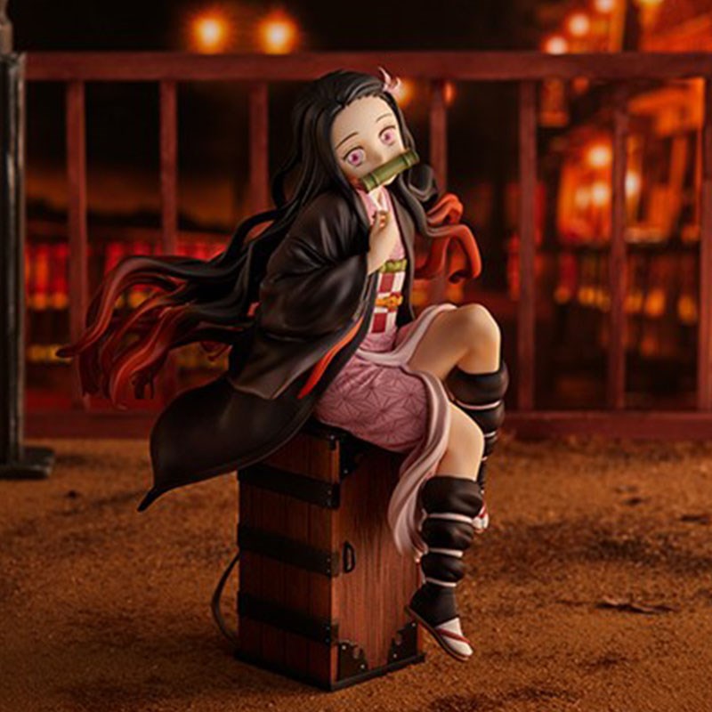 Figur PVC Model Nezuko Kamado  - Model Kit Nezha ulasan dan harga