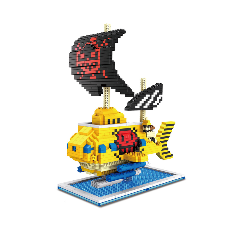 Mainan Figur Bongkar Pasang Ba - Model Kit Thousand Sunny ulasan dan harga