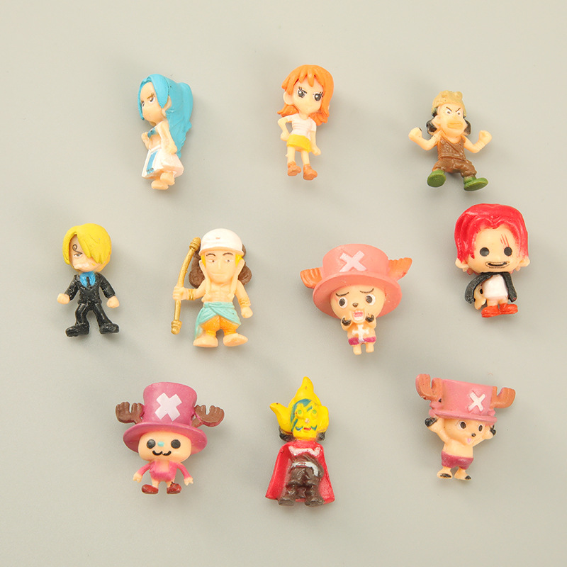 6-12 Buah/Set One Piece Monkey - Model Kit Thousand Sunny ulasan dan harga