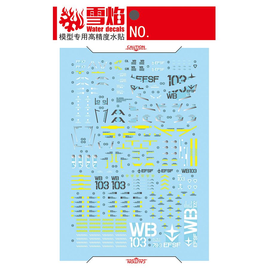 Model Decals Studio PGU RX-78- - Model Kit Mecha ulasan dan harga