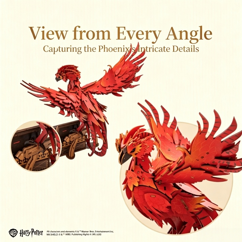 Model Blok Bangunan Phoenix Fa - Model Kit Harry Potter ulasan dan harga