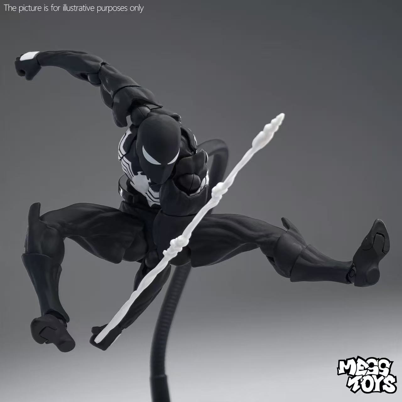 MESS TOYS Black Neighbor Symbi - Model Kit Venom ulasan dan harga