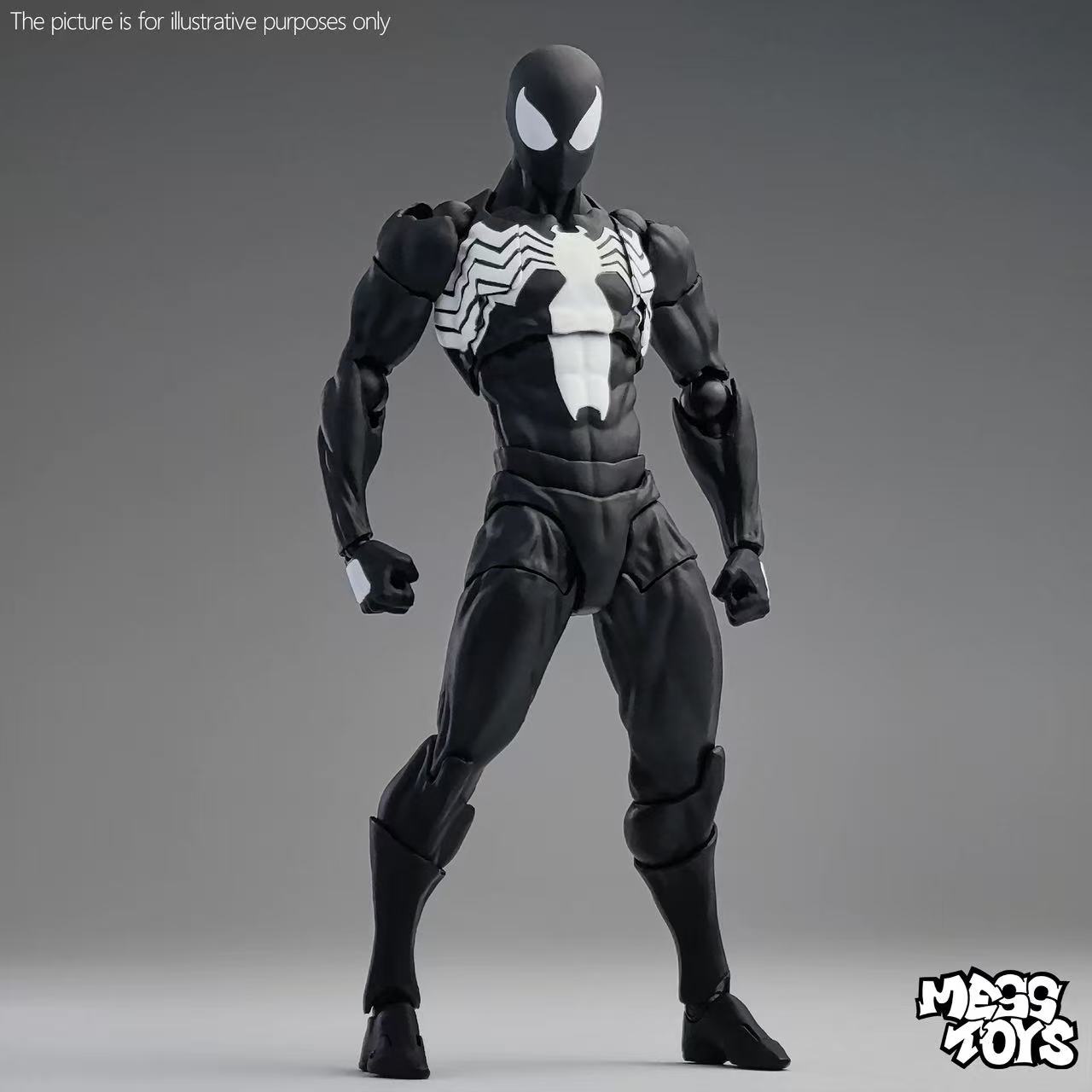 MESS TOYS Black Neighbor Symbi - Model Kit Venom ulasan dan harga