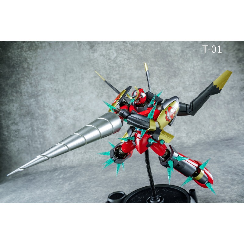 Beast King Model T‑01 Spiral G - Model Kit Gurren Lagann ulasan dan harga