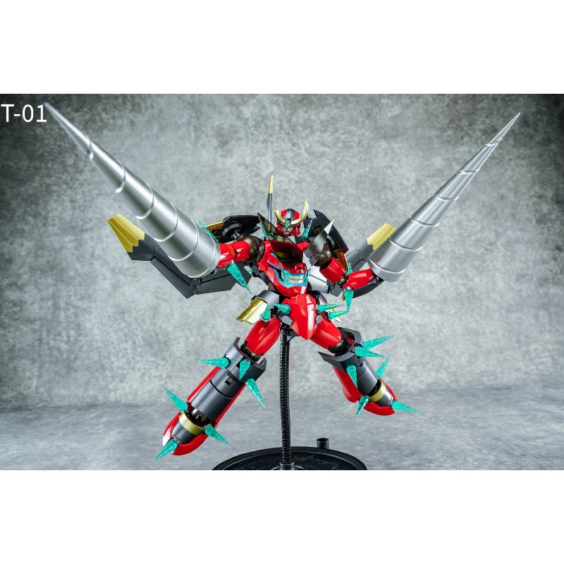 Beast King Model T‑01 Spiral G - Model Kit Gurren Lagann ulasan dan harga