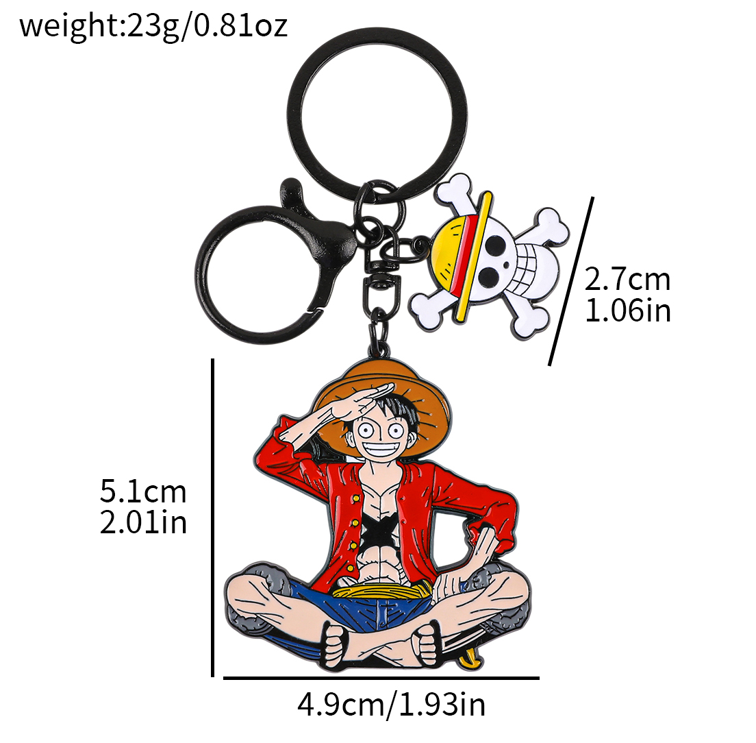 Set Gantungan Kunci Anime One  - Model Kit Luffy ulasan dan harga