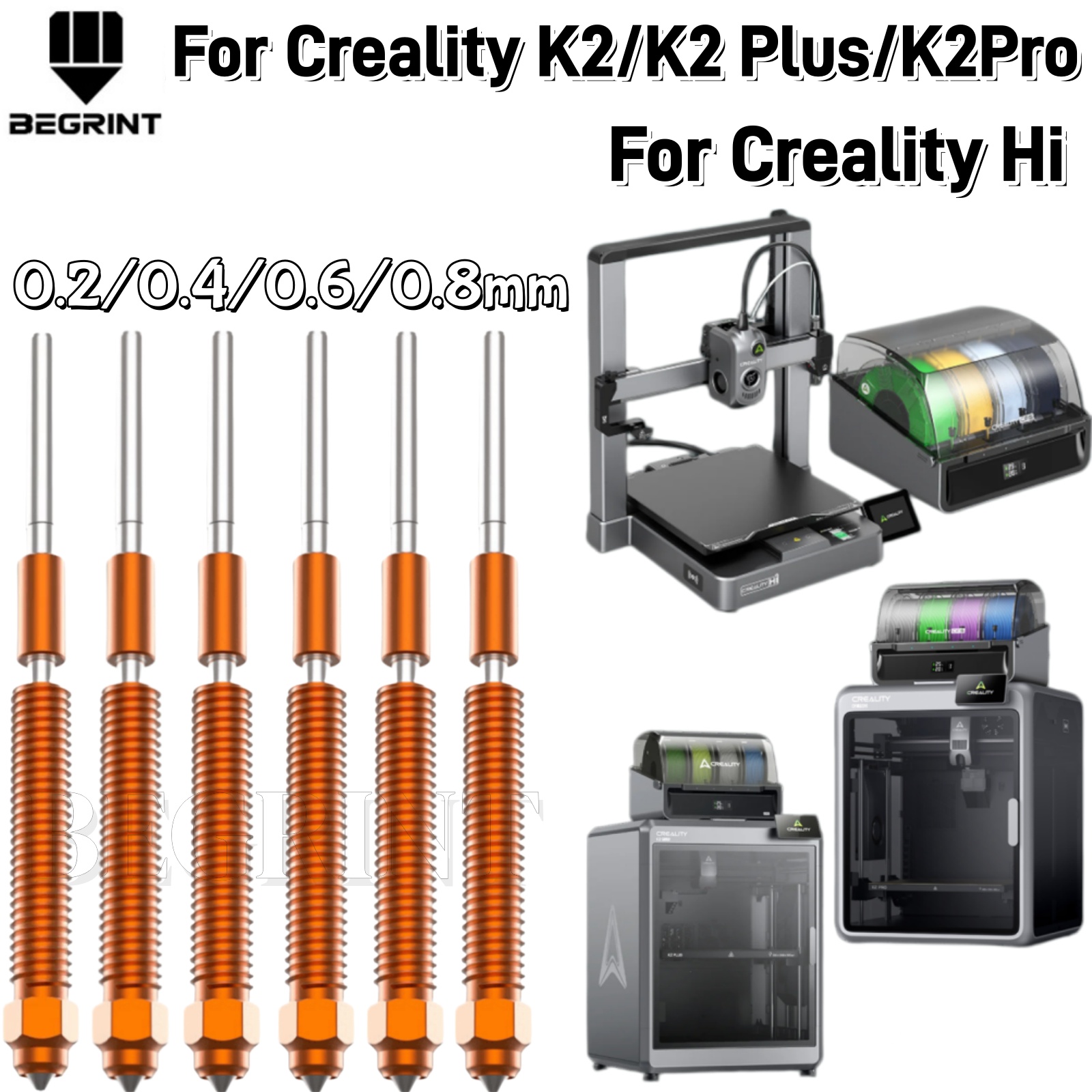 Untuk Creality K2/K2 Plus/K2 P - Model Kit Unicorn ulasan dan harga