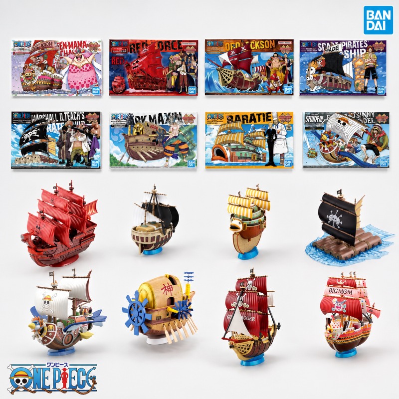 Bandai Original One Piece Gran - Model Kit Thousand Sunny ulasan dan harga
