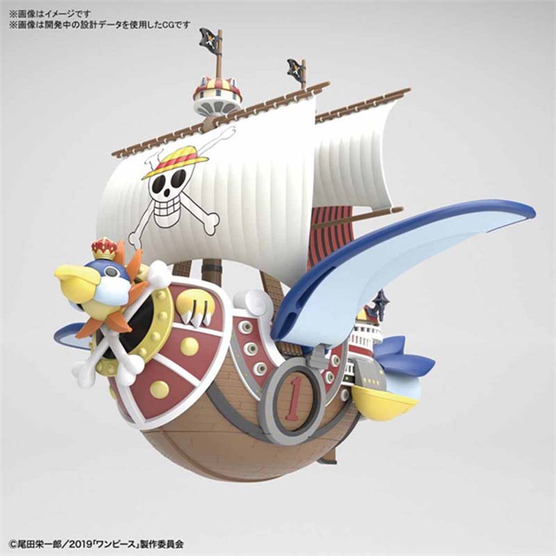 Bandai Original One Piece Gran - Model Kit Thousand Sunny ulasan dan harga