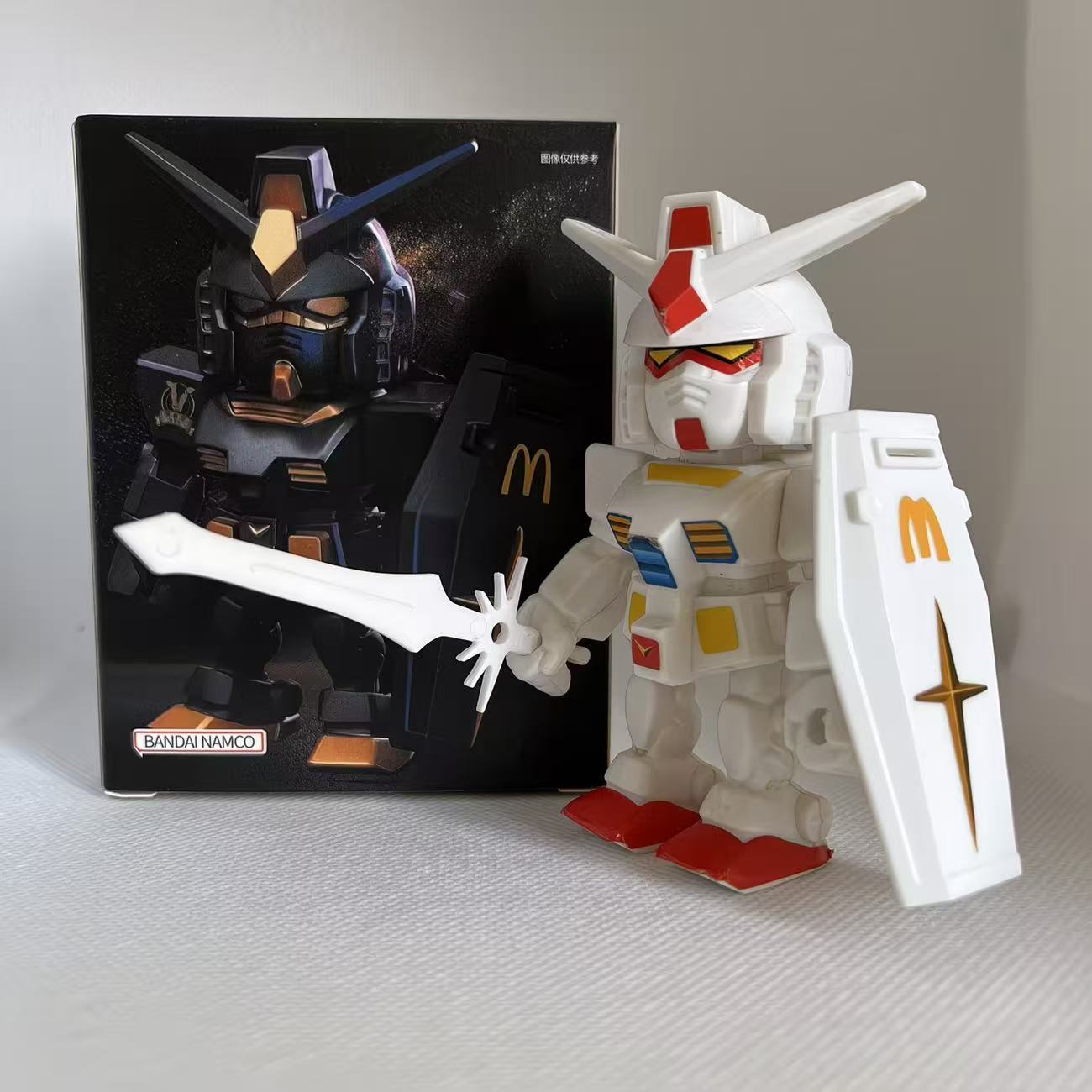 Figur Gundam McDonald Qmsv Rx- - Model Kit Robot ulasan dan harga