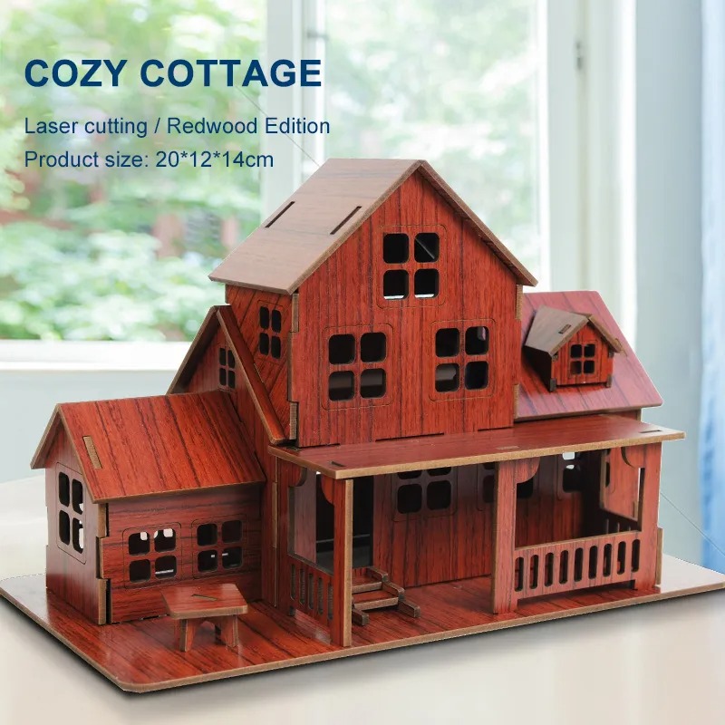 Permainan Model Puzzle Kayu 3D - Model Kit Mecha ulasan dan harga