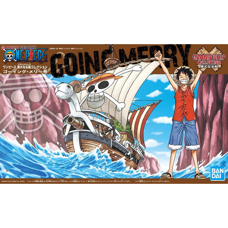 Bandai Asli One Piece Grand Sh - Model Kit Thousand Sunny ulasan dan harga