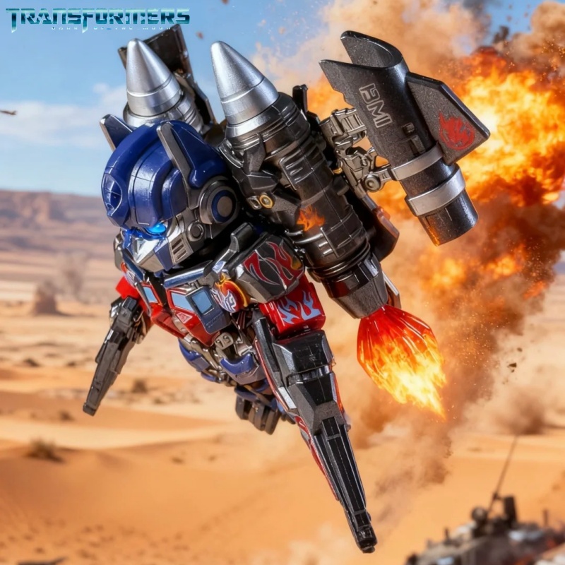 Optimus Prime Jetpack Transfor - Model Kit Optimus ulasan dan harga