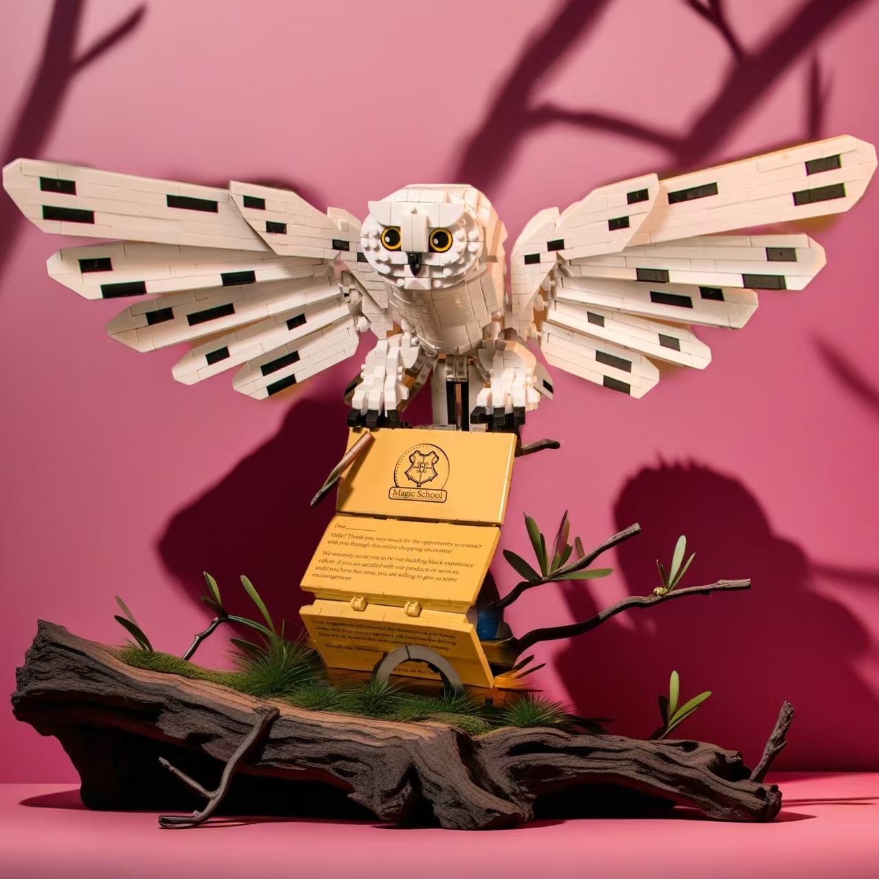 Buku Ajaib Dokter Burung Hantu - Model Kit Harry Potter ulasan dan harga