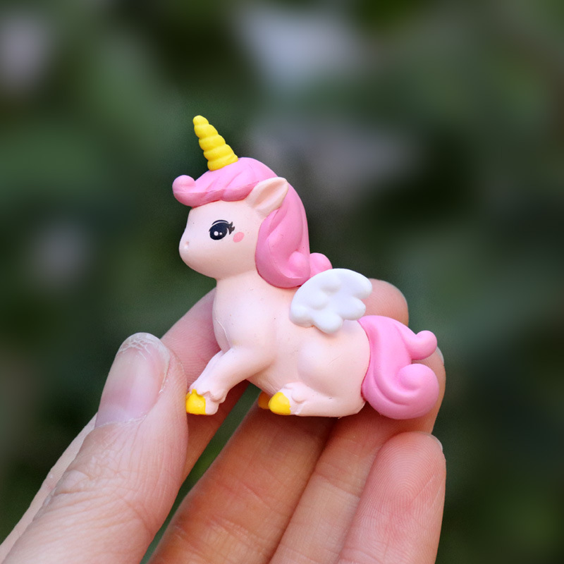 4 Buah/Set Anime Unicorn Versi - Model Kit Unicorn ulasan dan harga