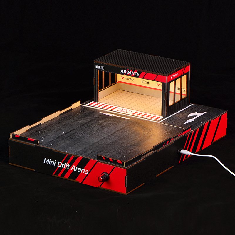 Diorama Trek Drift Skala 1:64  - Model Kit Diorama ulasan dan harga