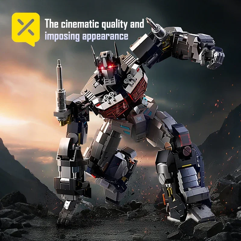 Optimus Prime Knight Transform - Model Kit Optimus ulasan dan harga