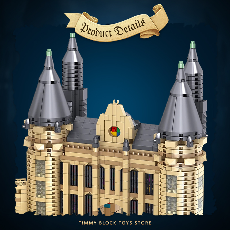 6000Pcs Set Blok Bangunan Kast - Model Kit Harry Potter ulasan dan harga