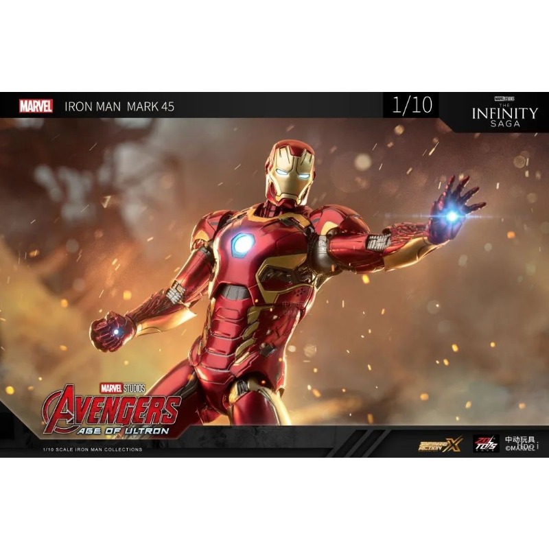ZD TOYS Asli INFINITE ACTION X - Model Kit Iron Man ulasan dan harga