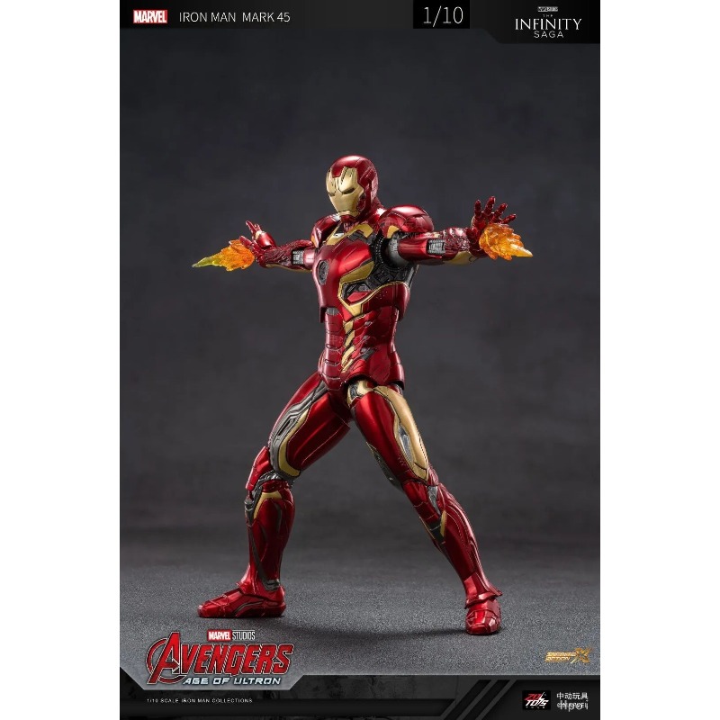 ZD TOYS Asli INFINITE ACTION X - Model Kit Iron Man ulasan dan harga