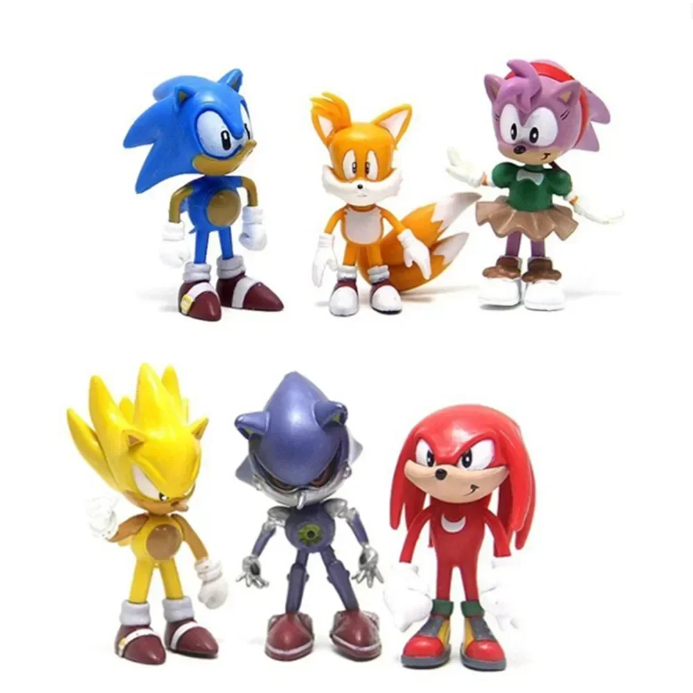 6 Buah Figur Aksi Super Sonic  - Model Kit Thousand Sunny ulasan dan harga