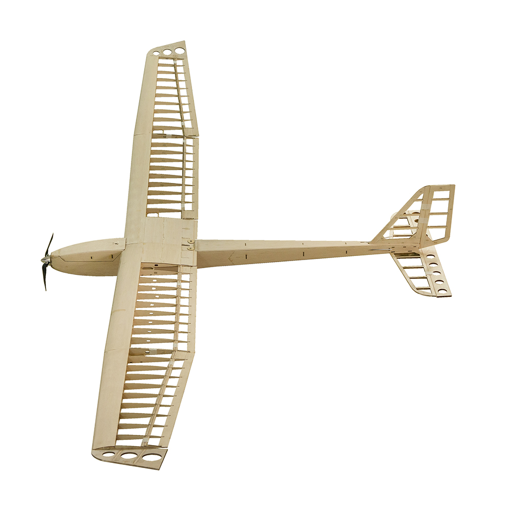 Pesawat RC Laser Cut dari Kayu - Model Kit Wood ulasan dan harga