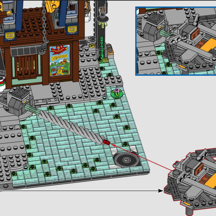 Set Blok Bangunan Pabrik Perba - Model Kit Robot ulasan dan harga