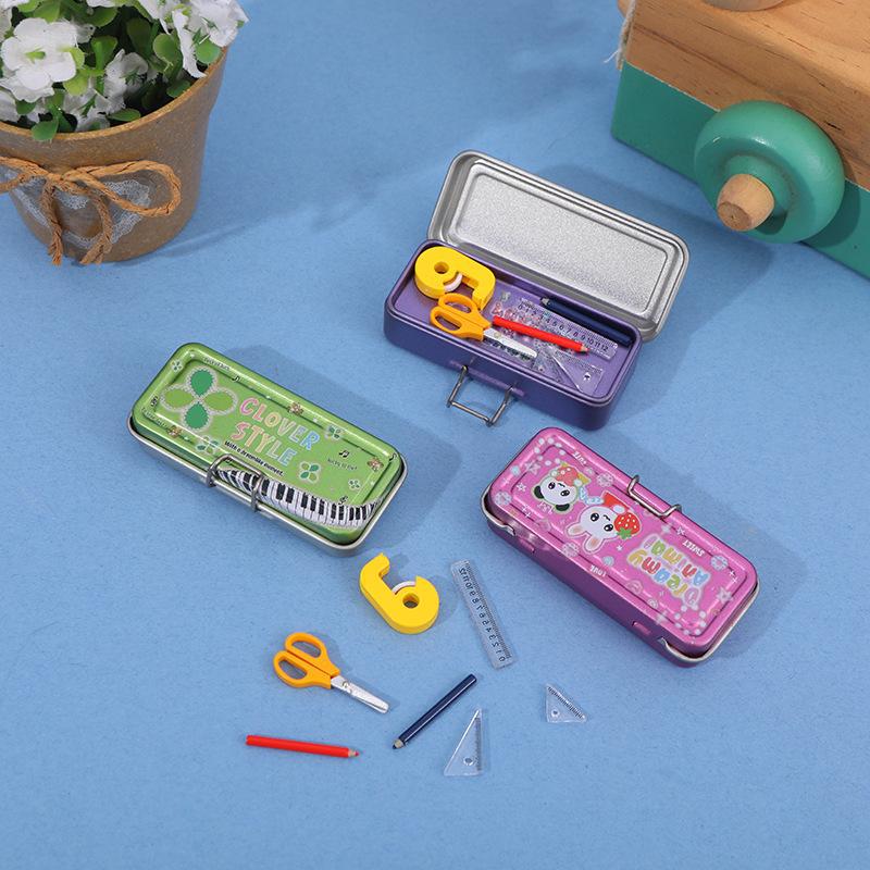 Set Pensil Kotak Besi Mini Dua - Model Kit Iron Man ulasan dan harga