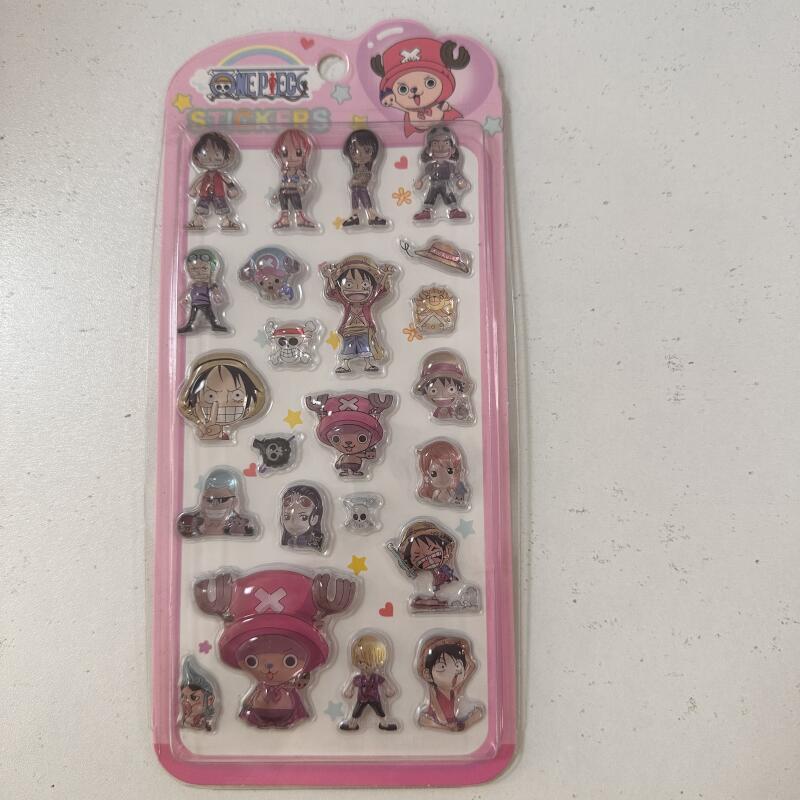 Stiker Relief 3D Kartun One Pi - Model Kit Luffy ulasan dan harga