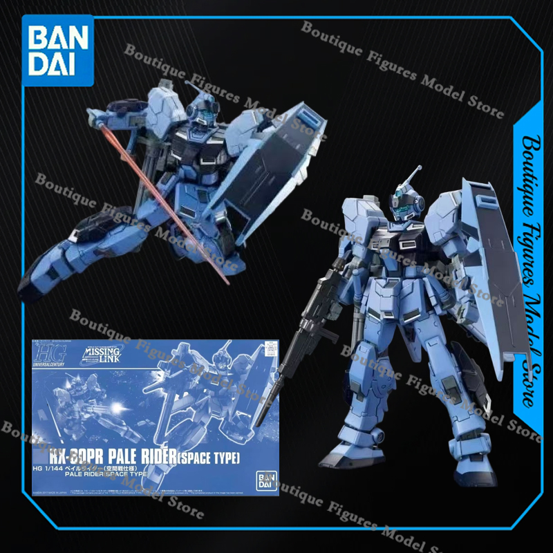Bandai Asli HG RX-80PR PALE RI - Model Kit Code Geass ulasan dan harga