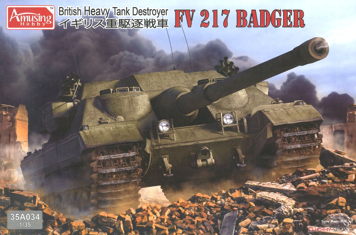 Amusing 35A034 Skala 1:35 Tank - Model Kit Destroyer ulasan dan harga