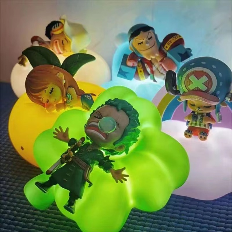 Seri Lampu Tidur Anime One Pie - Model Kit Luffy ulasan dan harga