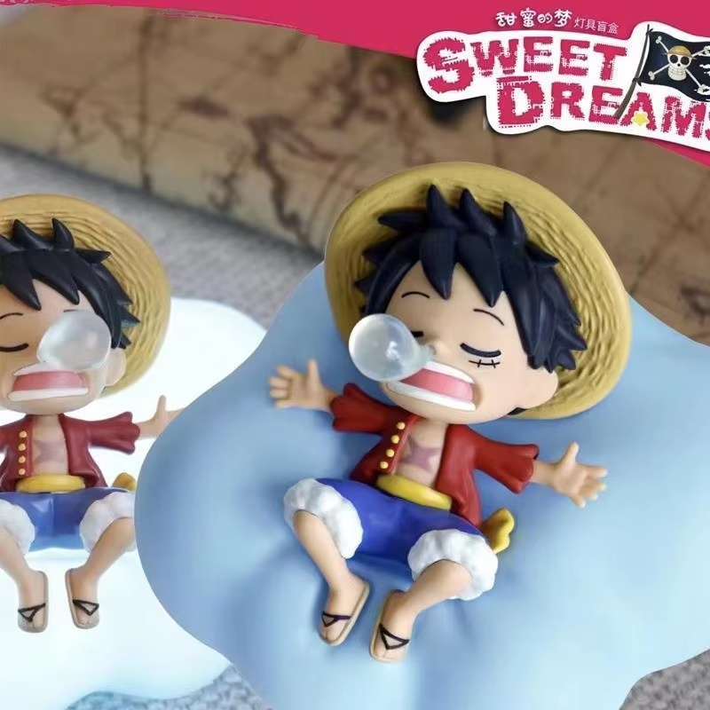 Seri Lampu Tidur Anime One Pie - Model Kit Luffy ulasan dan harga