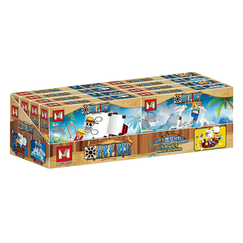 Tersedia Stok Satu Set Blok Ba - Model Kit Luffy ulasan dan harga