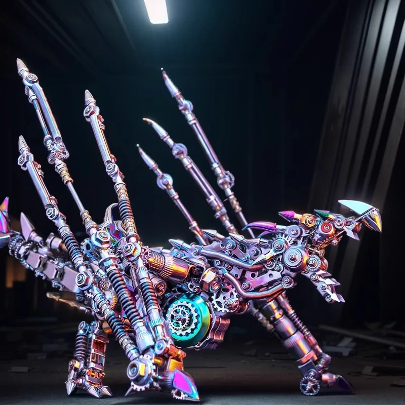 Model rakitan logam tiga dimen - Model Kit Unicorn ulasan dan harga