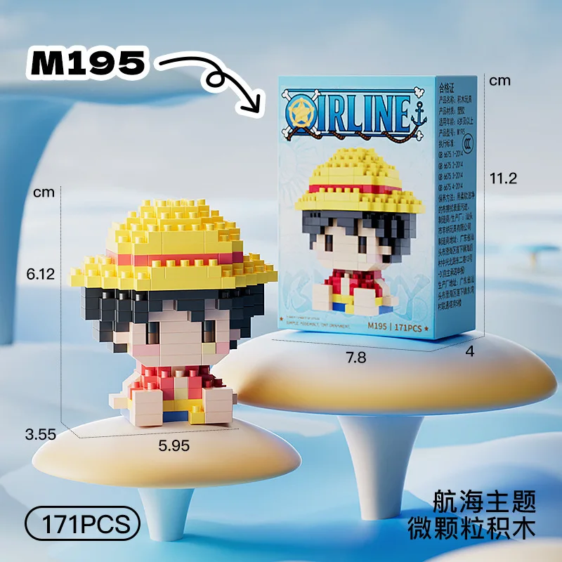 ONE PIECE 3D Anime Model Sun G - Model Kit Luffy ulasan dan harga
